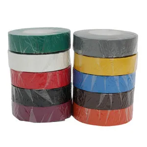 High Voltage Black PVC Insulation Tape for Electric Wire Cable Adhesive Insulating Winding Tape