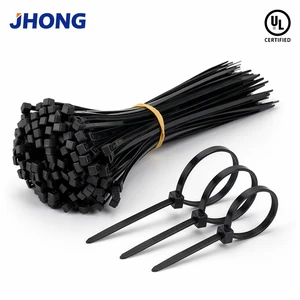 Heavy Duty High Tensile Strength Nylon Cable Ties 120LBS 175LBS Large Size Plastic Zip Ties For Extra Security