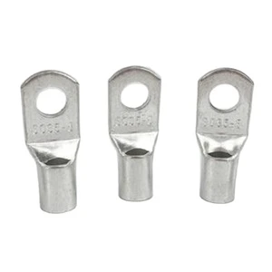 Marine Battery Cable Ends Wire Conector Lugs Electrical Automotive Car Crimp on Copper Terminals Connector 10mm2 2 4 8 AWG Gauge
