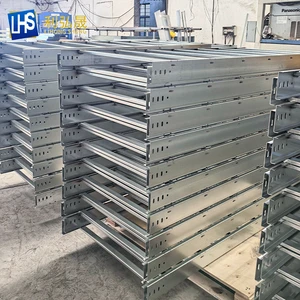 The Best-selling Ladder Style Fireproof Spray Coated Galvanized Stainless Steel Cable Tray and Trunking Can Be Customized