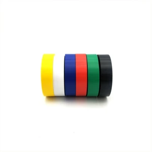 0.15mm*19mm*10y Electrical Black Insulating Waterproof High Voltage Rubber Adhesive Single Sided PVC Insulating Tape