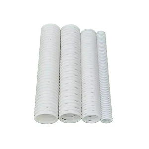 White Polyethylene Pipe Wire Loom Conduit Pipe Corrugated Electronic Conduit Tube for Wiring for Home Corrugation Tube