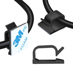 Holder Organizer Cord Cable Wire Management Clips Adhesive Cable Cord Holder Outdoor Light Adhesive Clips