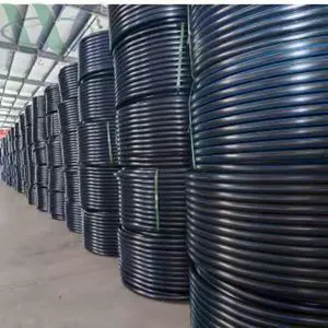 Qianxin HDPE PE Flexible High Pressure Electrical Conduit Pipe 40mm-63mm Black Hose Cover 200m ISO Standard for Wire Cable