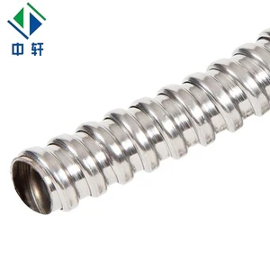 Zhongxuan Zjzb-90 High Flexibility Best Cost Effectiveness Metal Flexible Conduit Corrosion/Abrasion Resistant Conduits Fittings