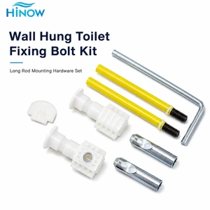 Wall Hung Toilet Fixing Bolt Kit Long Rod Mounting Hardware Set For Wall Mounted WC Installation