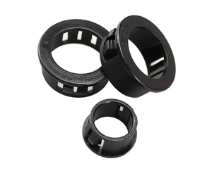 SB-19 Snap-on Nylon Cable Grommet Outlet Hole Plug Sleeve Hole Plugs For Electronic Device Housing
