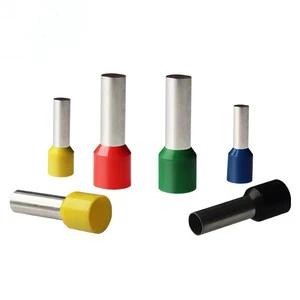 VE0506 Insulated Cord End Terminal Tube Cable Bootlace 1000PCS/bag Ferrule Pre-insulated Needle Crimp Terminal