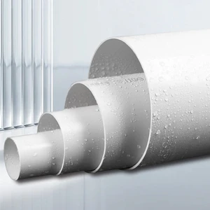 Well-Connected 63mm High Pressure Durable Anti-Corrosion Light Weight White ISO Standard UPVC Pipes Fittings Water Drainage