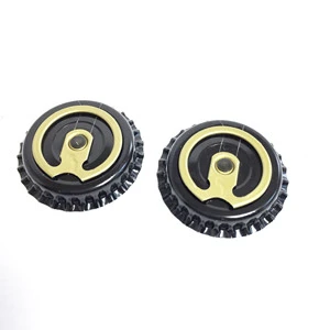 26mm Embossed Logo Ring Pull Cap For Juice Water Beer Wine Bottles Easy Open Metal Bottle Cap