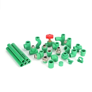 Durable PPR Pipe Fittings and Pipes for Hot and Cold Water Plumbing Systems