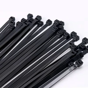 Self-locking Nylon Cable Ties Adjustable Cables Wiring Harness Fastening Loop Home Office Wire Zip Ties