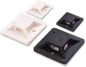 Cable Tie Mount Nylon Self Adhesive Cable Tie Mounts Base