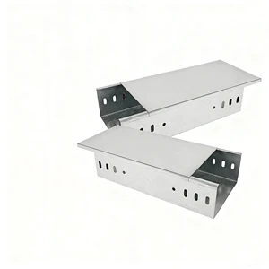 Galvanized Steel Cable Trunking Duct Trays Industrial Construction Corrosion Resistant ISO9001 Certified Cable Laying