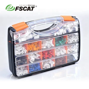 FSCAT K Type Circle Cable Clips Durable Wall Wire Clips for Cable Fixing Metal Cable Clip 4mm-32mm