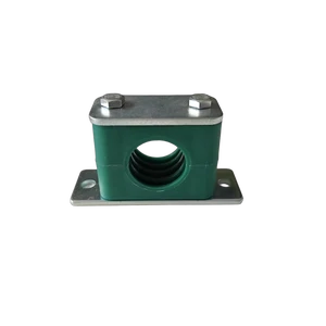 Light Duty Buckle Type Extended Plastic Single Hole Pipe Clip Hex Bolt Galvanized Carbon Steel Hardware Fittings Factory Direct