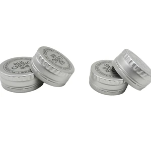 38*18mm Aluminum Anti Theft Capswith TPE Liner For Sparkling Beverage Accept Customization Logo