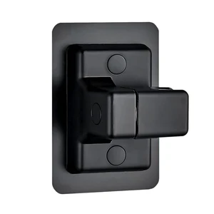 Bathroom Adjustable Strong Adhesive Mount Bracket, Waterproof Universal Shower Head Holder, No Drilling Wall Bracket