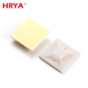 HRYA HYA-20 Nylon Adhesive Cable Tie Mount