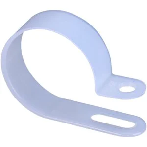 Plastic R-Shaped Thickened Design Wire Fixing Cable Clip for Cable Organizing and Neatening