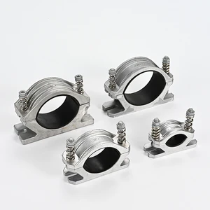 JGHD High Voltage Cable Clamp Aluminum Alloy Base and Steel Core Cable Fixing Clamp Product Genre Cable Clips