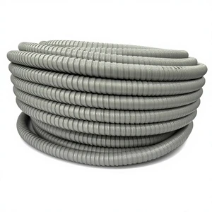 Cable Electrical Conduit PVC Coated Corrugated Metal Conduit Plastic Coated Flexible Corrugated Tube Corrugated Flexible Hose