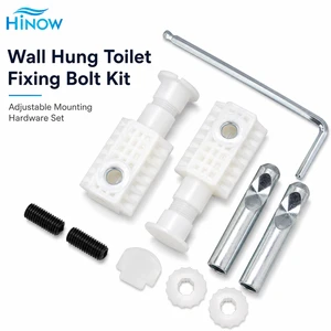 Adjustable Wall Hung Toilet Fixing Bolt Kit Complete Mounting Hardware Set For Wall Mounted WC Installation