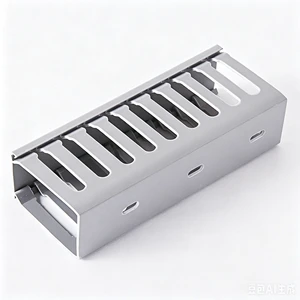 60*35mm PVC Slotted Wiring Duct S-Type Flame Resistant Plastic Cable Trunking (PXC-3-6035) For Electrical Distribution