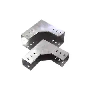 3000*200*75 Size Cable Tray With Cover Hot Dipped Galvanized Metal Perforated Cable Tray Cover Thickness 1.2mm