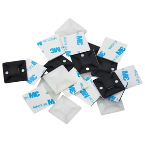 High Performance High Quality Cheap Price Self Adhesive Nylon Cable Tie Mount 40X40MM with Strong Supporting Capacity