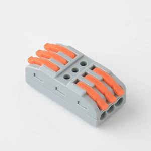 Electrical Wire Connector Push-in Terminal Block Universal Fast Wiring Cable Connectors for Cable Connection