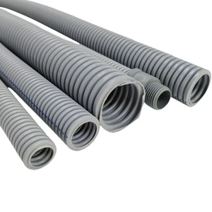 PVC Conduit 1/2 Inch Corrugated Pipe Industrial Use Combustion-Proof Heat Resistant Pvc Flexible ConduitFor Threading Wires