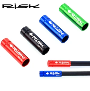 RC101 RISK 4/5mm Bicycle Cable Housing Cap Bike Shift Ferrules MTB Road Bike Cable Cover