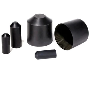 Wholesale Protection Cable Heat Shrink End Cap PE Heat Shrink Wire End Cap with Glue Hot Melt Waterproof Cap With Adhesive