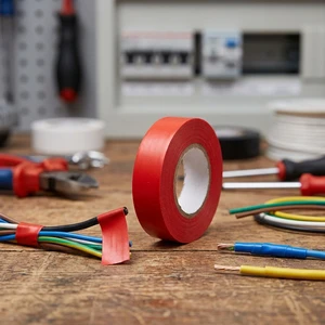 SZS Solid PVC Electrical Insulating Tape Flexible 0.15mm X 18mm X 10m for Electric Wires Installation