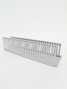 PVC Trunking Plastic Cable Trunking Slotted U Channel Wire Cable Tray for Effective Electrical Conduction