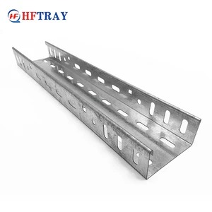Customizable Size Industrial Outdoor Steel Perforated Cable Tray With Strong Corrosion Resistance And High Capacity