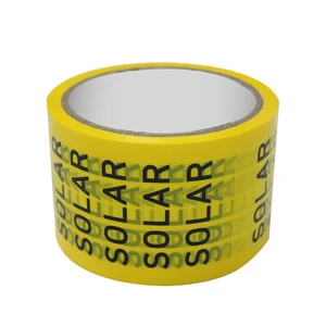 CNEPSO Industrial Engraving Solutions Solar Warning Tape 25m PVC Rubber Adhesive Electrical Insulation Model SWT25