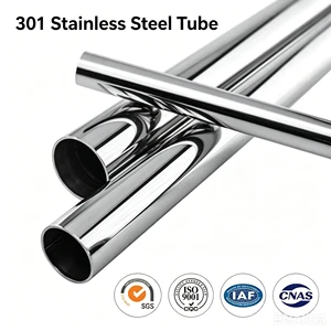 SUS301 Stainless Steel Welded Tube JIS G3446 3-100mm OD ±0.02mm Tolerance For Instrumentation Medical Devices Fluid Transfer