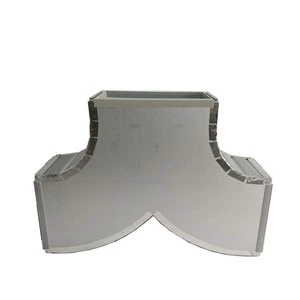 Pre-insulated PIR Air Duct Sandwich Panels 20-40mm With Aluminum Foil For HVAC System Tee Shaped AC PID Duct Boards