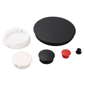 OUORO HP-22 for Certified Nylon PA66 Hole Plug Cable End Caps (200pcs/bag 5bags/box) Fire Protection Grade 94-V2 OEM Supported