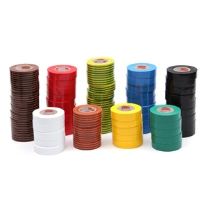 Factory Outlet PVC Cold-Resistant Electrical Insulating Tape Waterproof ROHS/ISO9001/ Certified Eco-friendly Adhesive Vinyl
