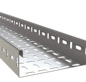 Seawater-Resistant 316L Stainless Steel Ladder Tray Aluminium Steel Cable Tray For Industrial Construction Cable Laying