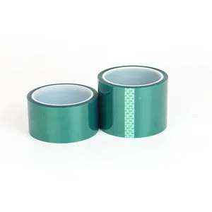 High Temperature Green PET Insulating Tape with Silicone Adhesive for Transformer Coil Wrapping & Electrical Insulation