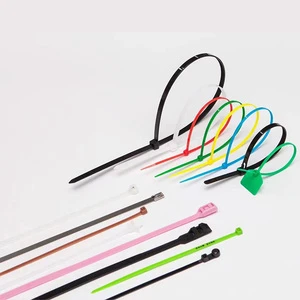 Pulte Cable Tie Plastic Nylon 66 Zip Ties Self Locking Black Red Blue Multi Color OEM