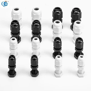 IP68 Waterproof Nylon Cable Glands Electrical Cable Entry M8 M10 M12 M16 For M18 M20 M22 M25 M32 M36 Plastic Cable Gland For