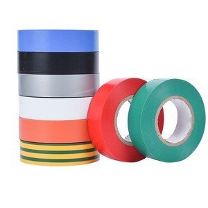 High Voltage CE Vinyl PVC Electrical Insulating Tape Black Multiple Usage Flame Retardant Fire Resist Insulation Waterproof