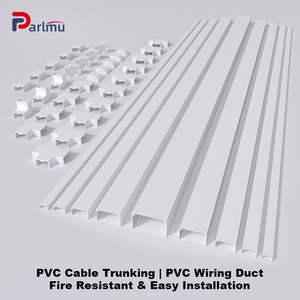 Paintable PVC Wire Cover For Cords Insulated Concealer Cable Conduit For Home And Office Wiring Solutions