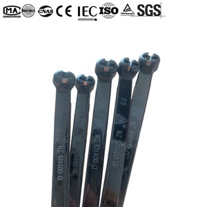 Self-locking Nylon Cable Tie Black High-strength Anti-aging Cable Tie Bundling Fixing Harness Line Thickened