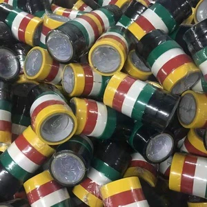 Wholesale Quality Black Red Blue Red Waterproof Single Sided Flame Retardant PVC Electrical Insulating Tape for Wrapping Wire